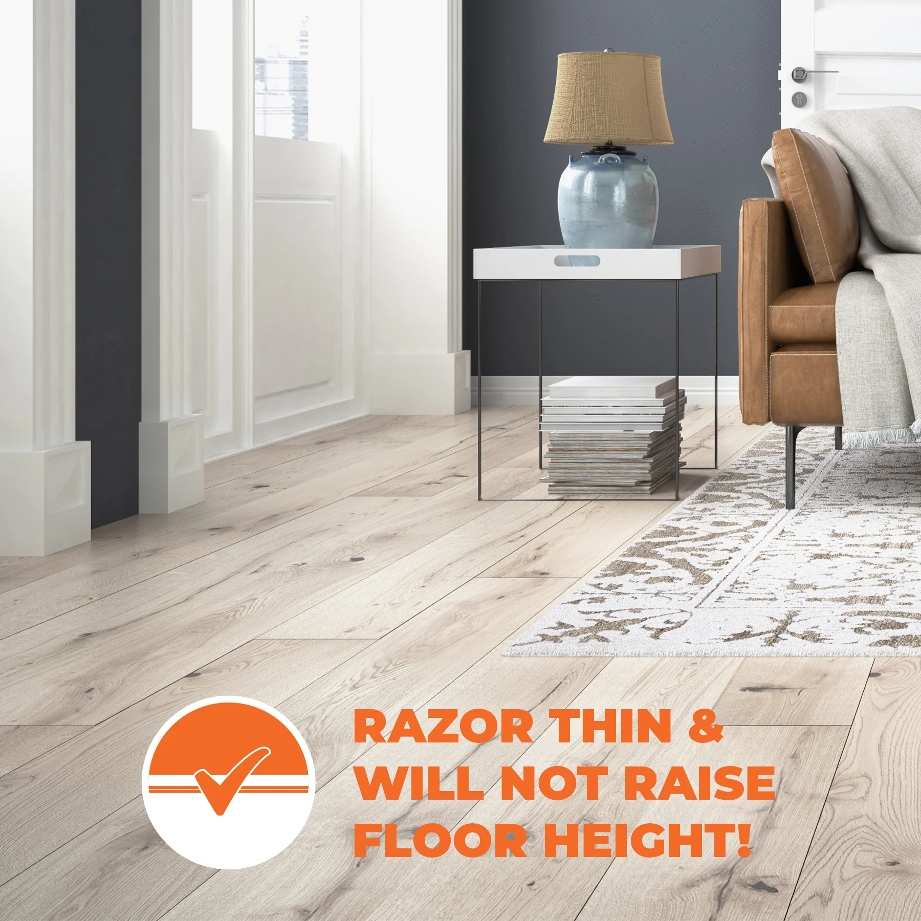 1.5 ft. W x 10 ft. L 240V Radiant Floor Heating Systems for Laminate, Vinyl, and Floating Floors - Image 4