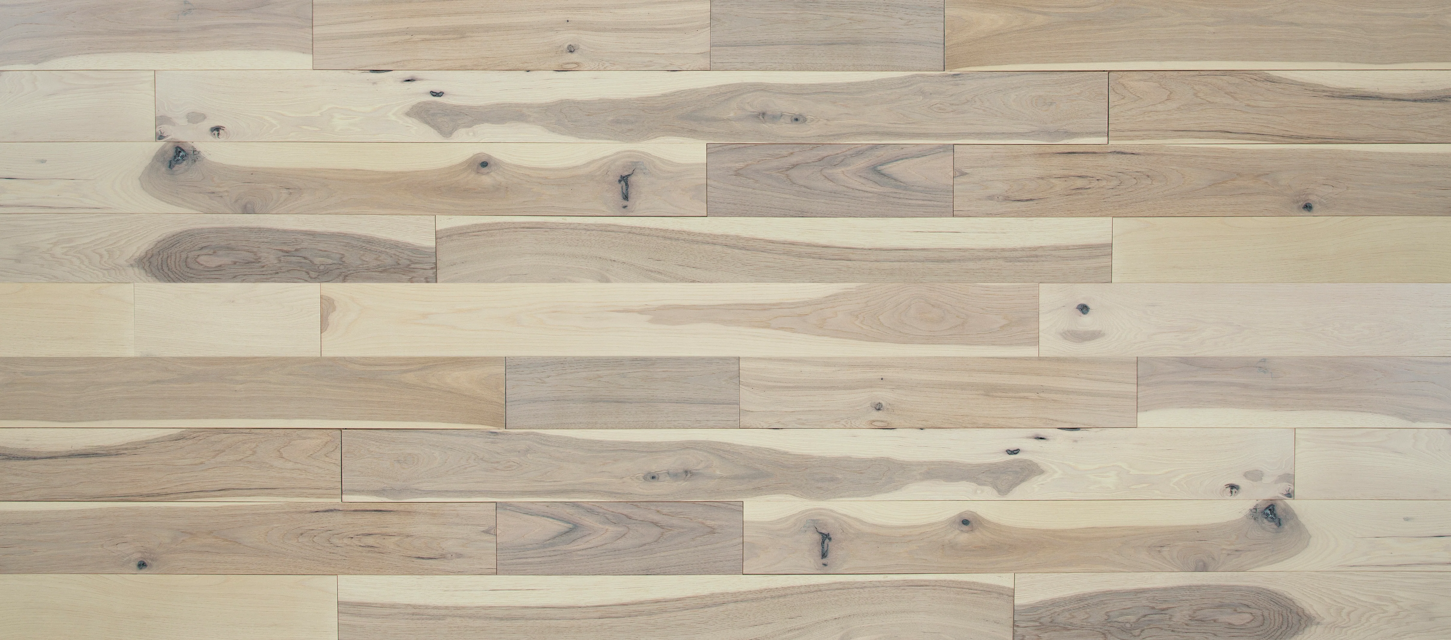 3/4 in. Hatteras Hickory Solid Hardwood Flooring - Sample - Image 3