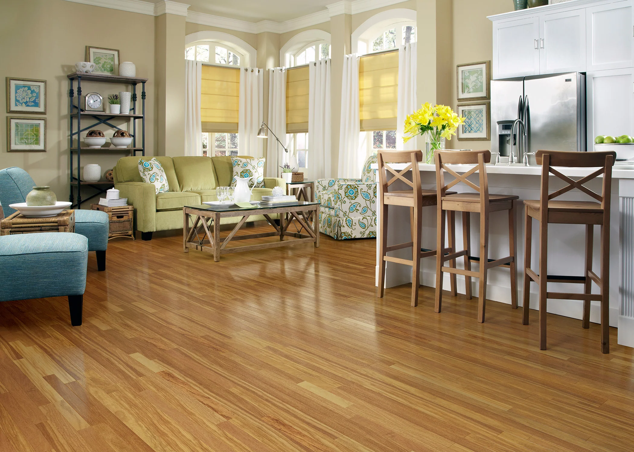 3/4 in. Tamboril Solid Hardwood Flooring 3.25 in. Wide - Odd-Lot-As-Is - Stack Out - 523.25 Sq. Ft. - Image 2