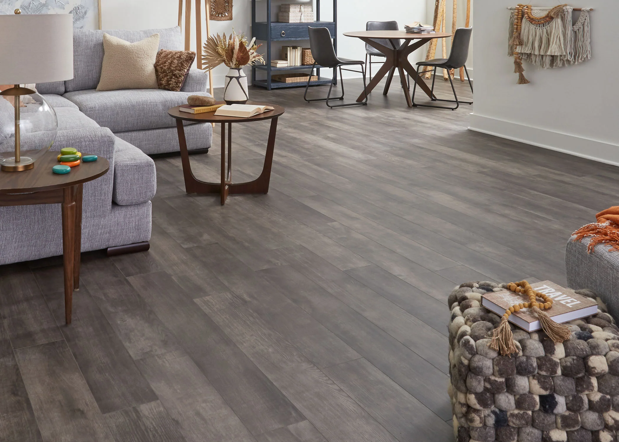 5mm w/pad Rothenberg Oak Waterproof Rigid Vinyl Plank Flooring 6.81 in. Wide x 51 in. Long - As-Is - Stack Out - 317.04 Sq. Ft. - Image 2