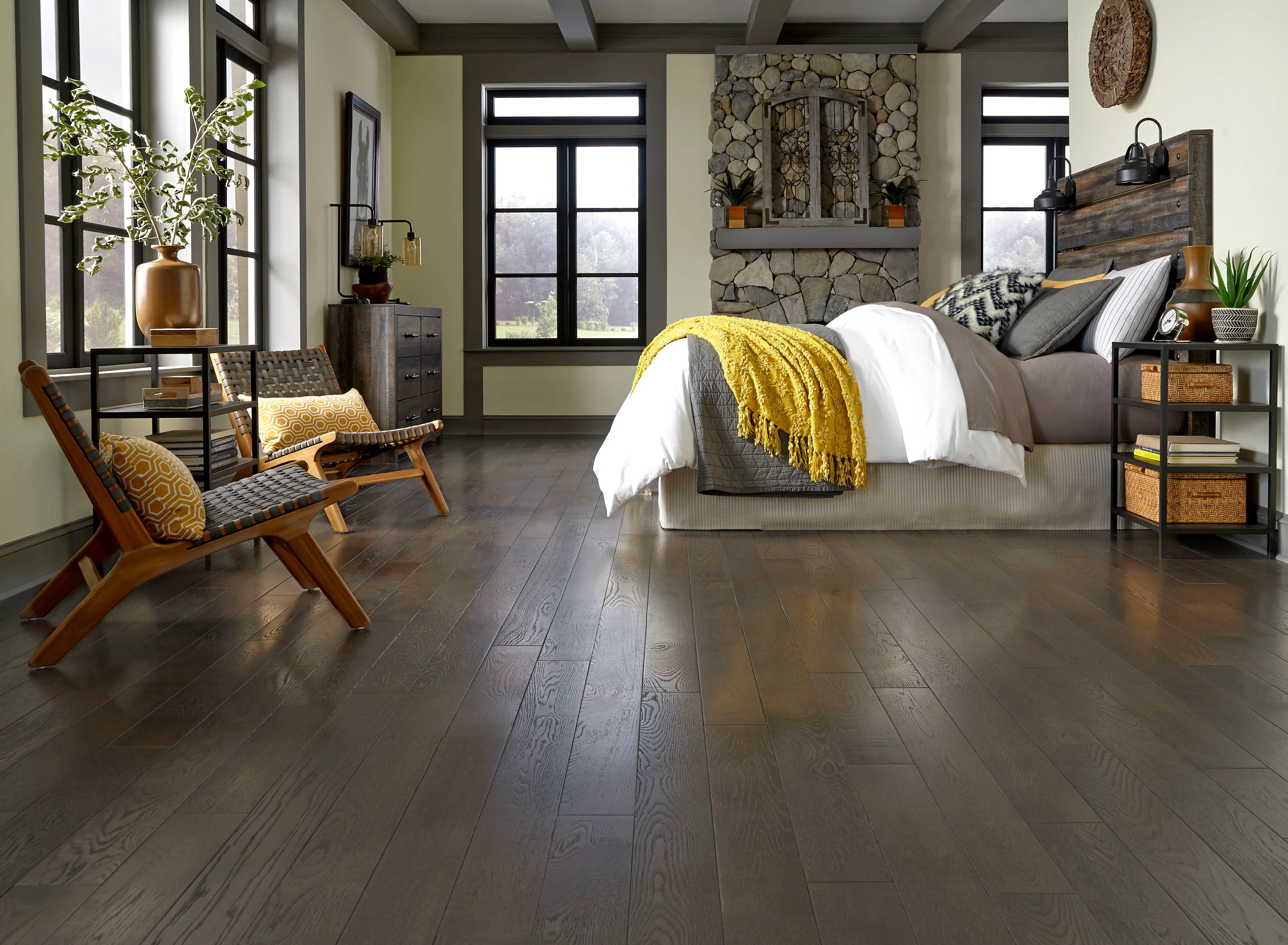 3/4 in. Coronado Oak Prefinished Solid Hardwood Flooring 5 in. Wide - Image 4