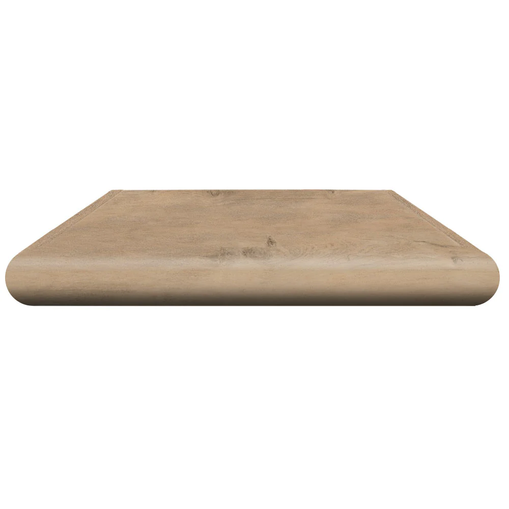 Charleston Oak 48" inch Retrofit Tread with Return