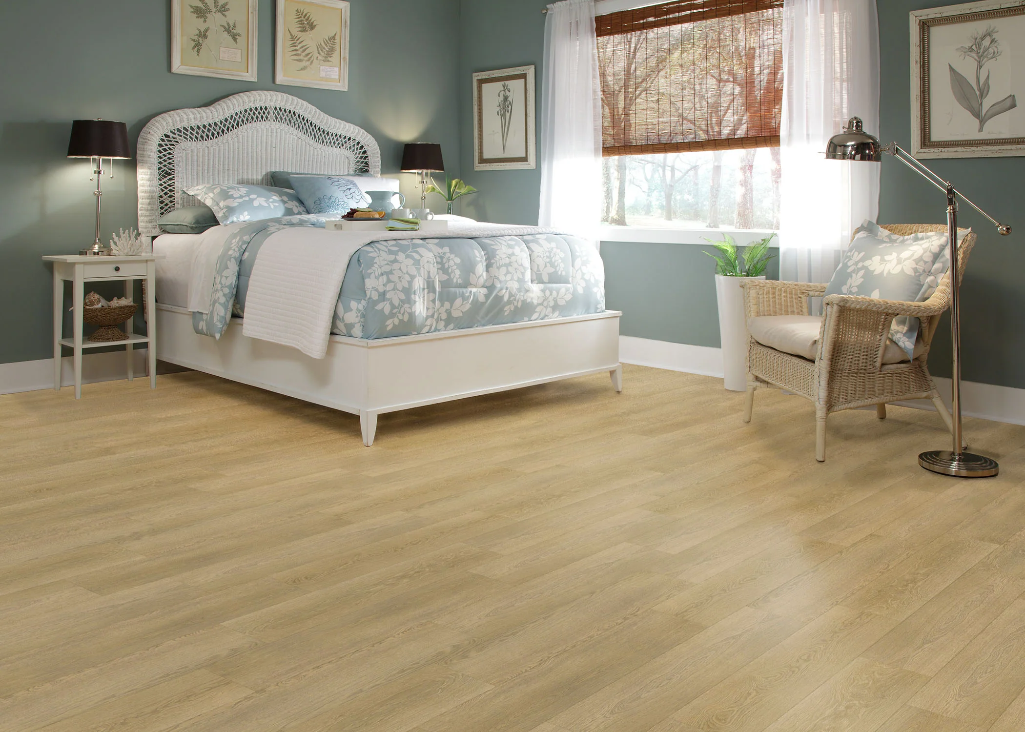 6mm w/pad Merritt Oak Waterproof Rigid Vinyl Plank Flooring 7.1 in. Wide x 48 in. Long - Image 2