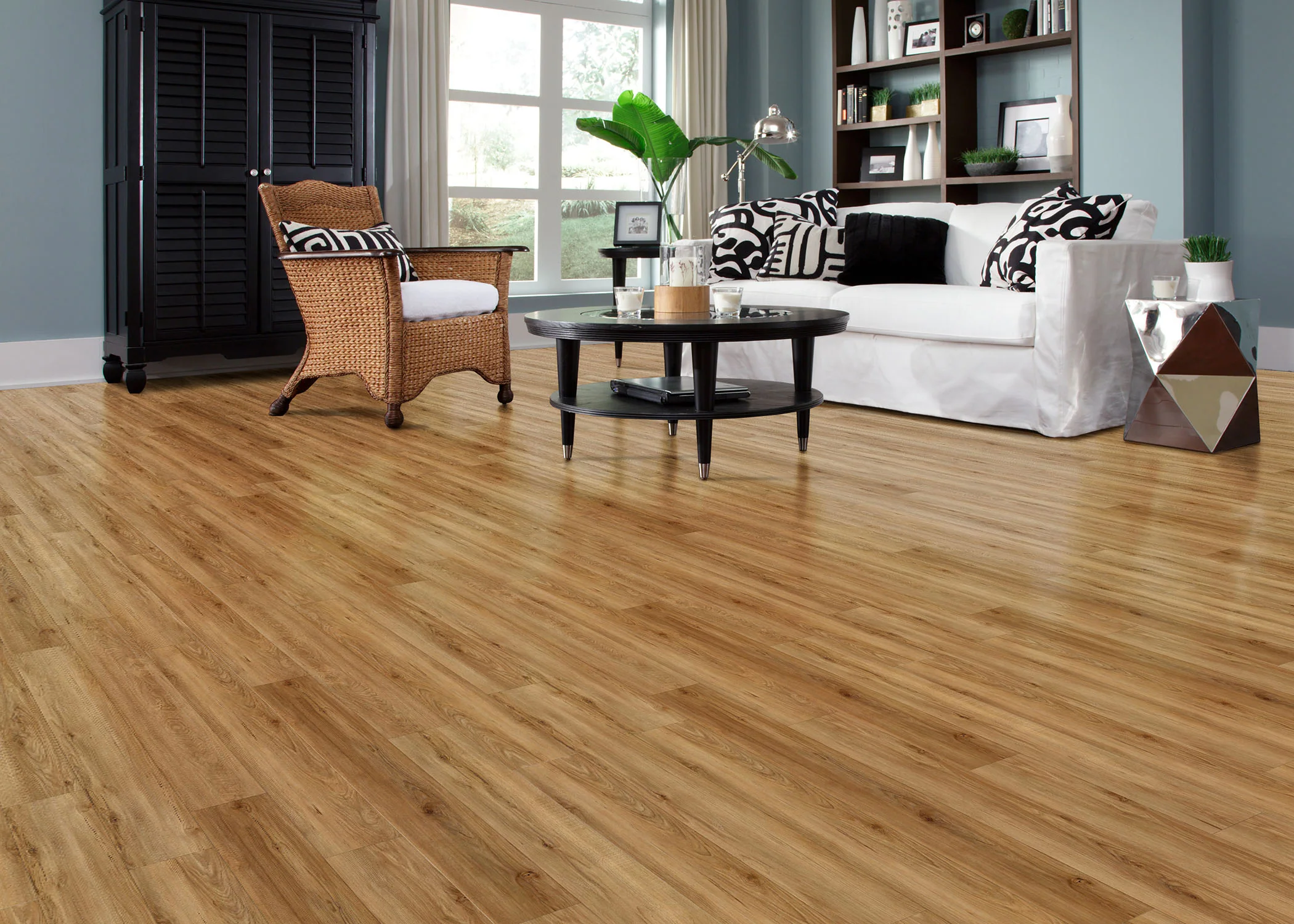 6mm w/pad Roosevelt Oak Waterproof Rigid Vinyl Plank Flooring 7.08 in. Wide x 60 in. Long - Image 2