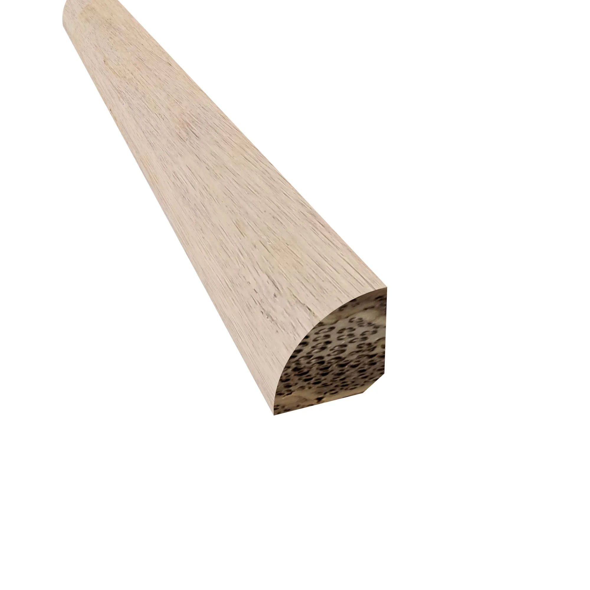 Commercial Rubber #2 Stair Nosing 4 in. x 9 ft - 182 Toffee