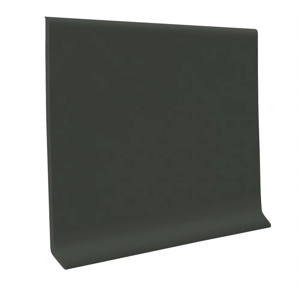 Cove Base Black/Brown Vinyl 4 in. Wide x 120 ft. Length Roll Vinyl Wall Base