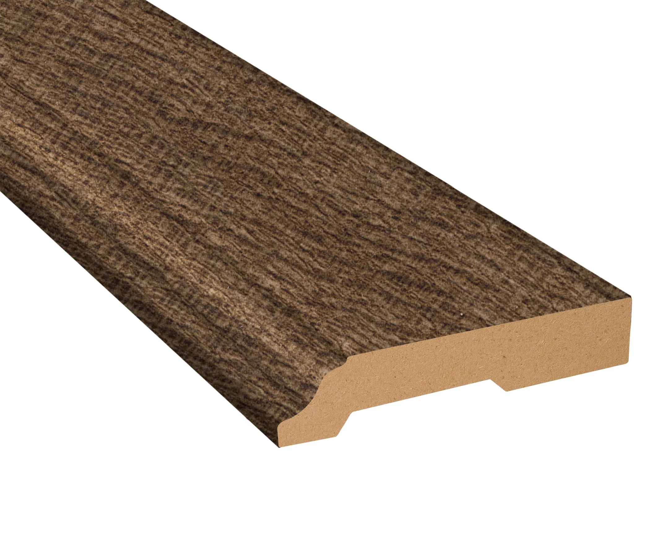 Crows Nest Oak Laminate 3-1/4 in. Tall x 0.63 in. Thick x 7.5 ft. Length Baseboard