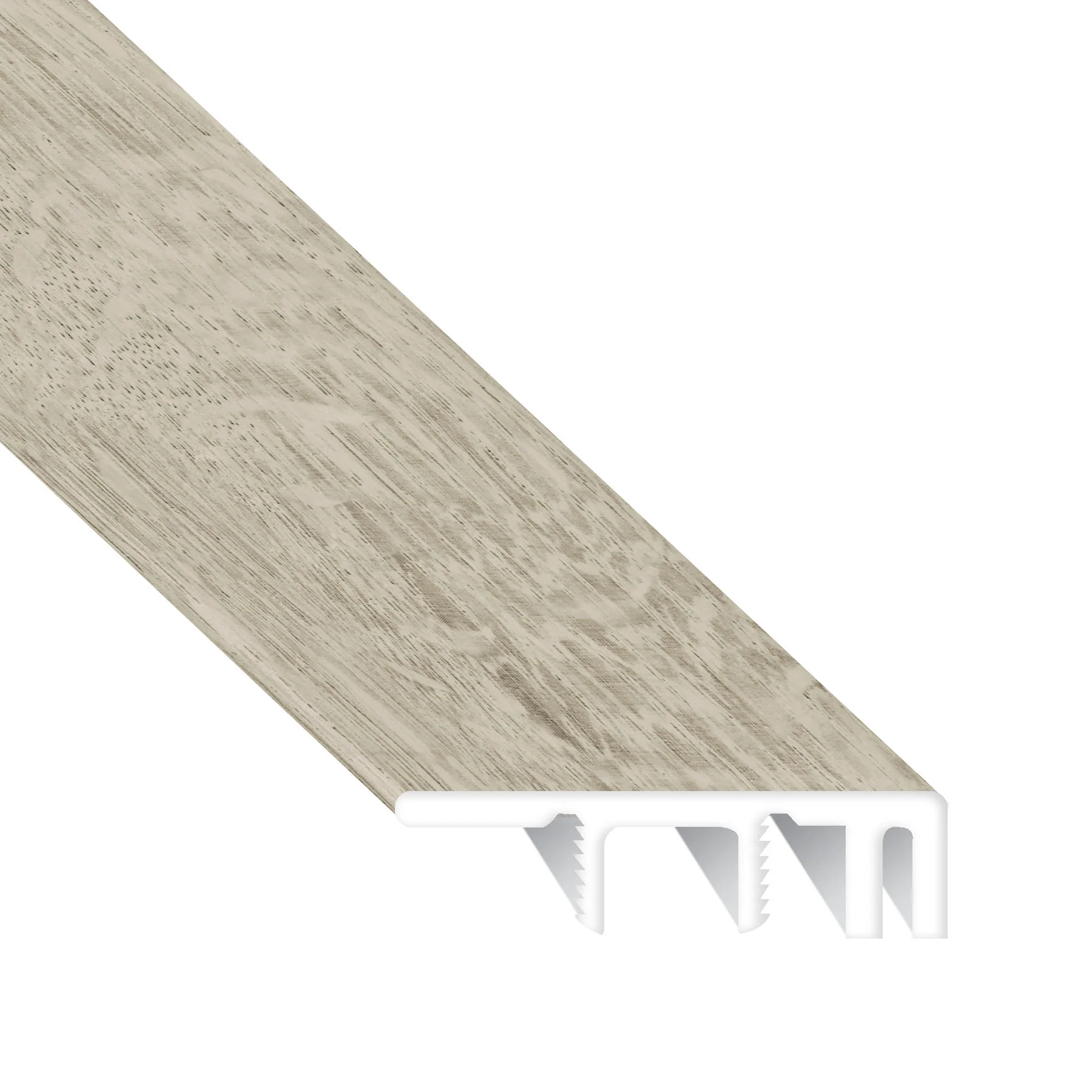 Daydream Meadow Oak Waterproof 1.5 in. Wide x 7.5 ft Length End Cap