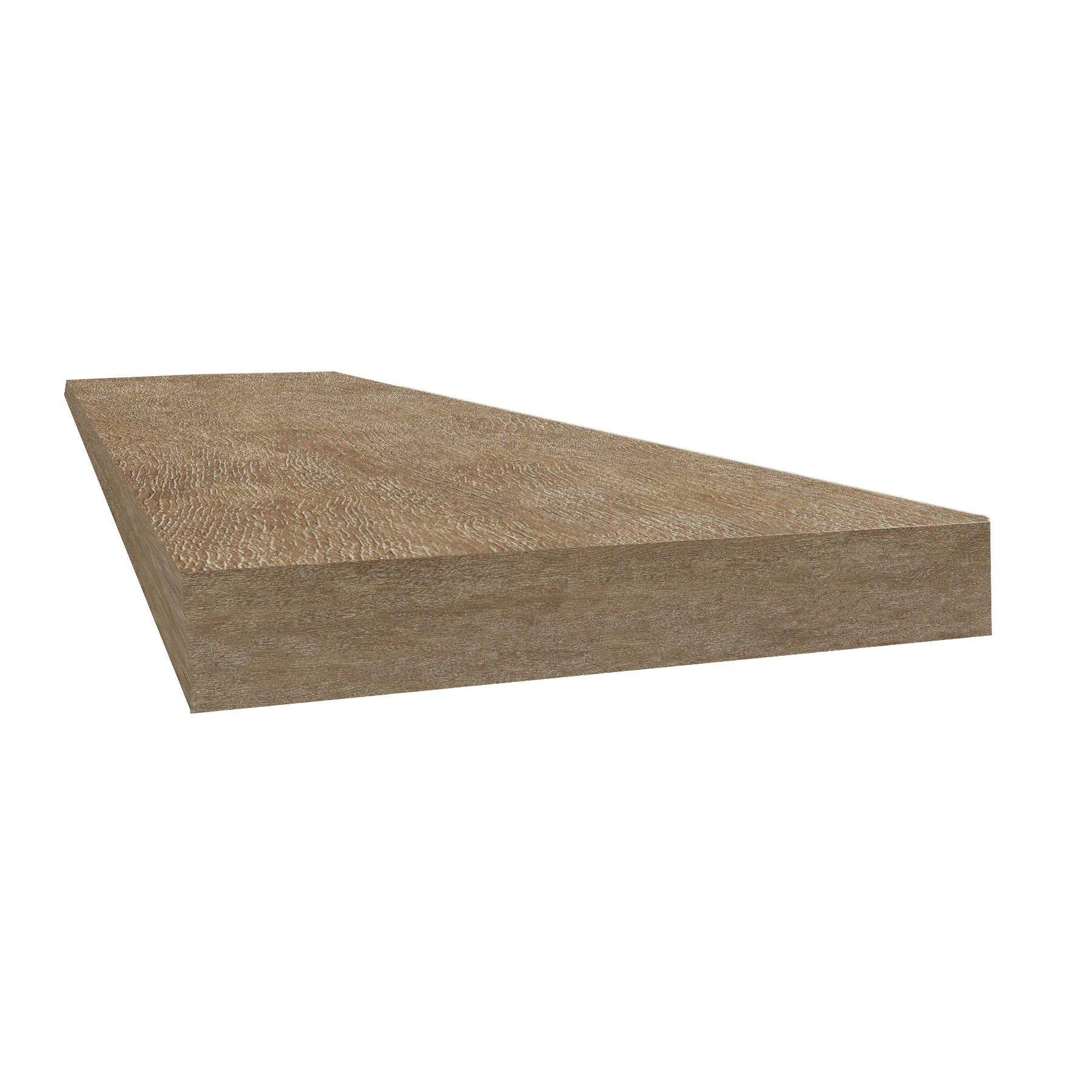Duravana Chapel Bridge Oak 48" Square Retrofit Tread with Return