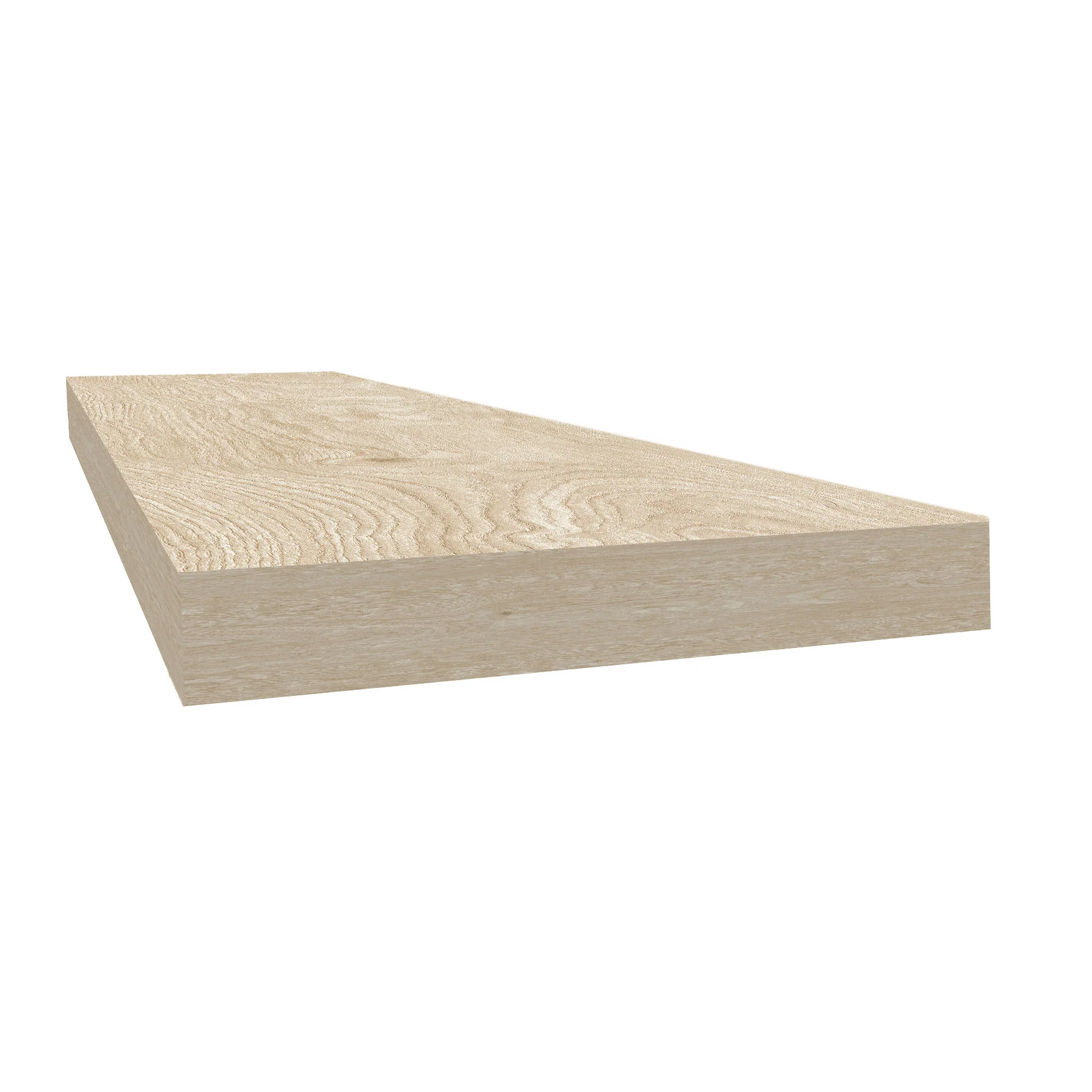 Duravana Lake Lager Oak 48" Square Retrofit Tread with Return