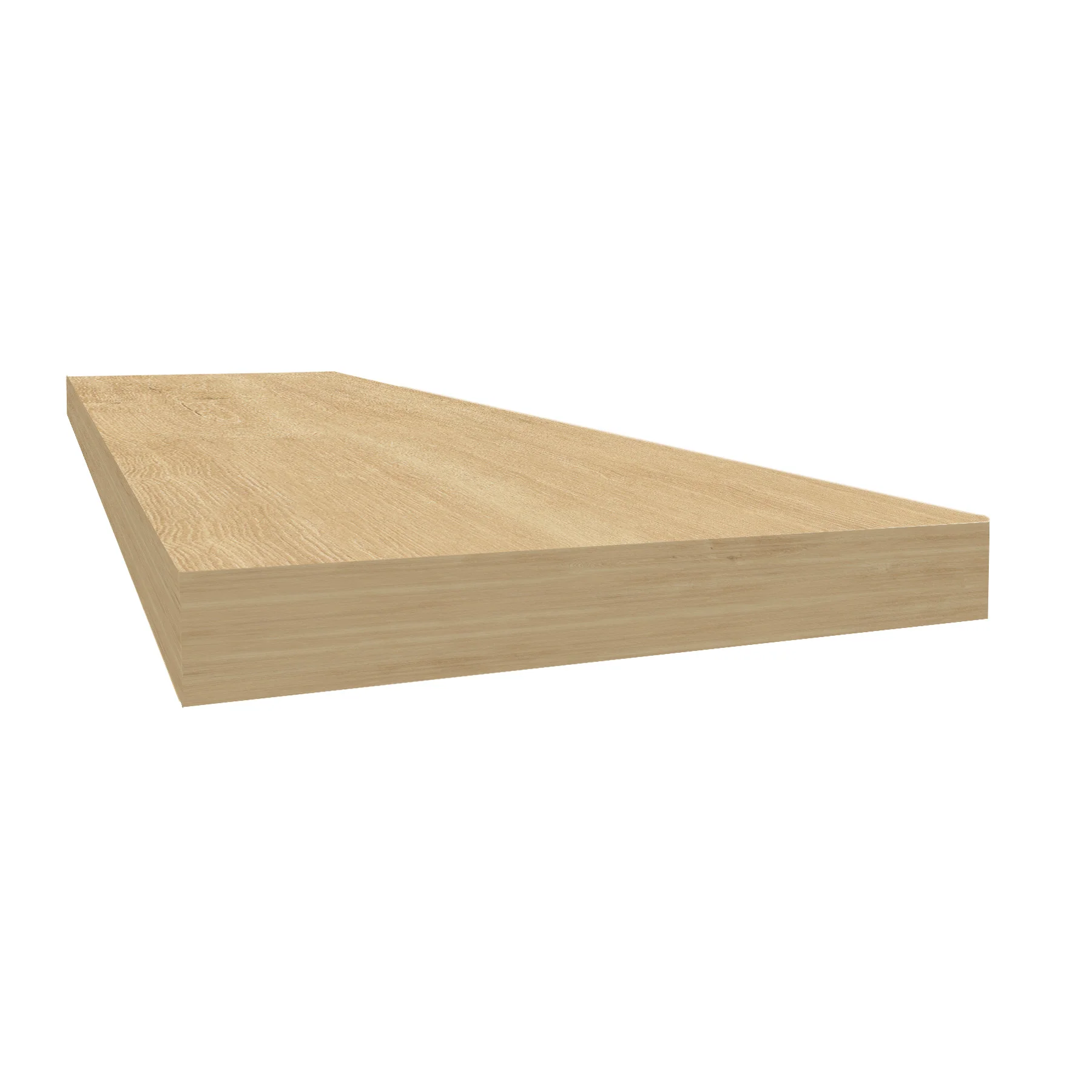 Duravana Magnolia Bridge Oak 48" Square Retrofit Tread with Return