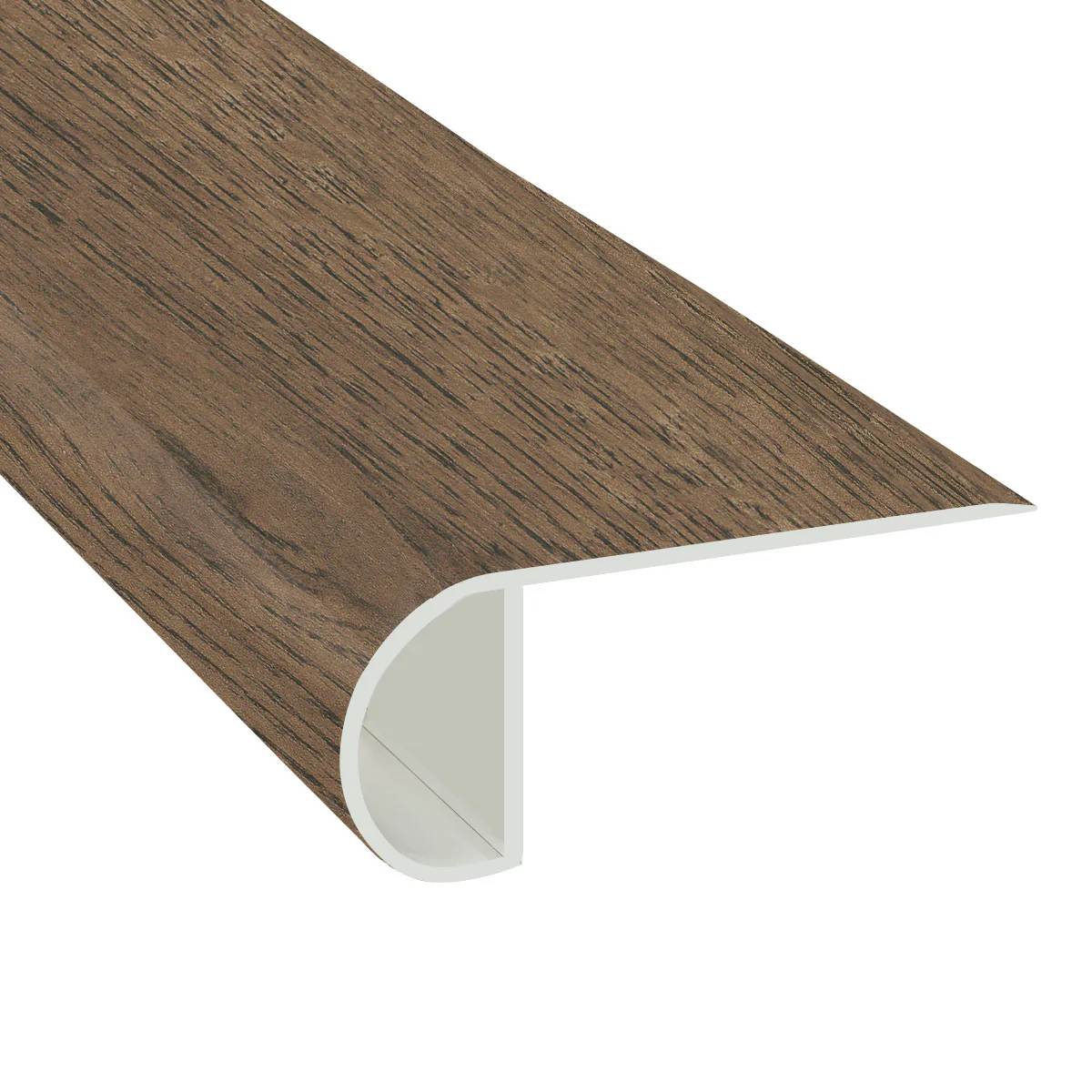 East Manor Oak Waterproof 2.25 in wide x 7.5 ft Length Low Profile Stair Nose