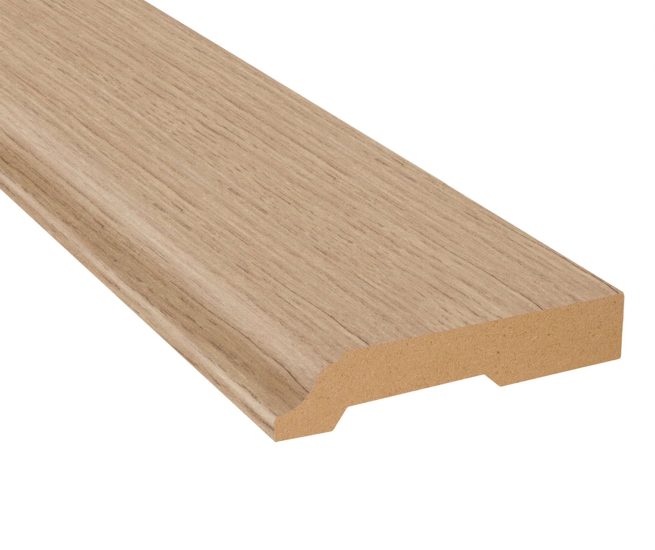 Hannigan Oak Laminate 3-1/4 in. Tall x 0.63 in. Thick x 7.5 ft. Length Baseboard - Image 2