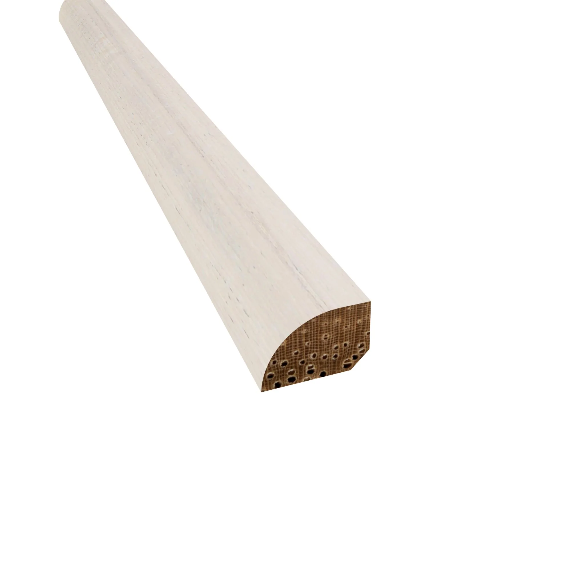 Prefinished Glacier Creek Hickory 3/4 in. Tall x 0.5 in. Wide x 6.5 ft. Length Shoe Molding