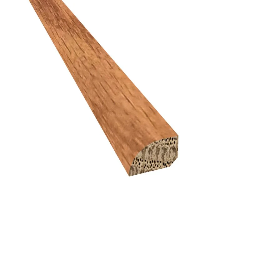 Prefinished Gunstock Oak 3/4 in. Tall x 0.5 in. Wide x 6.5 ft. Length Shoe Molding