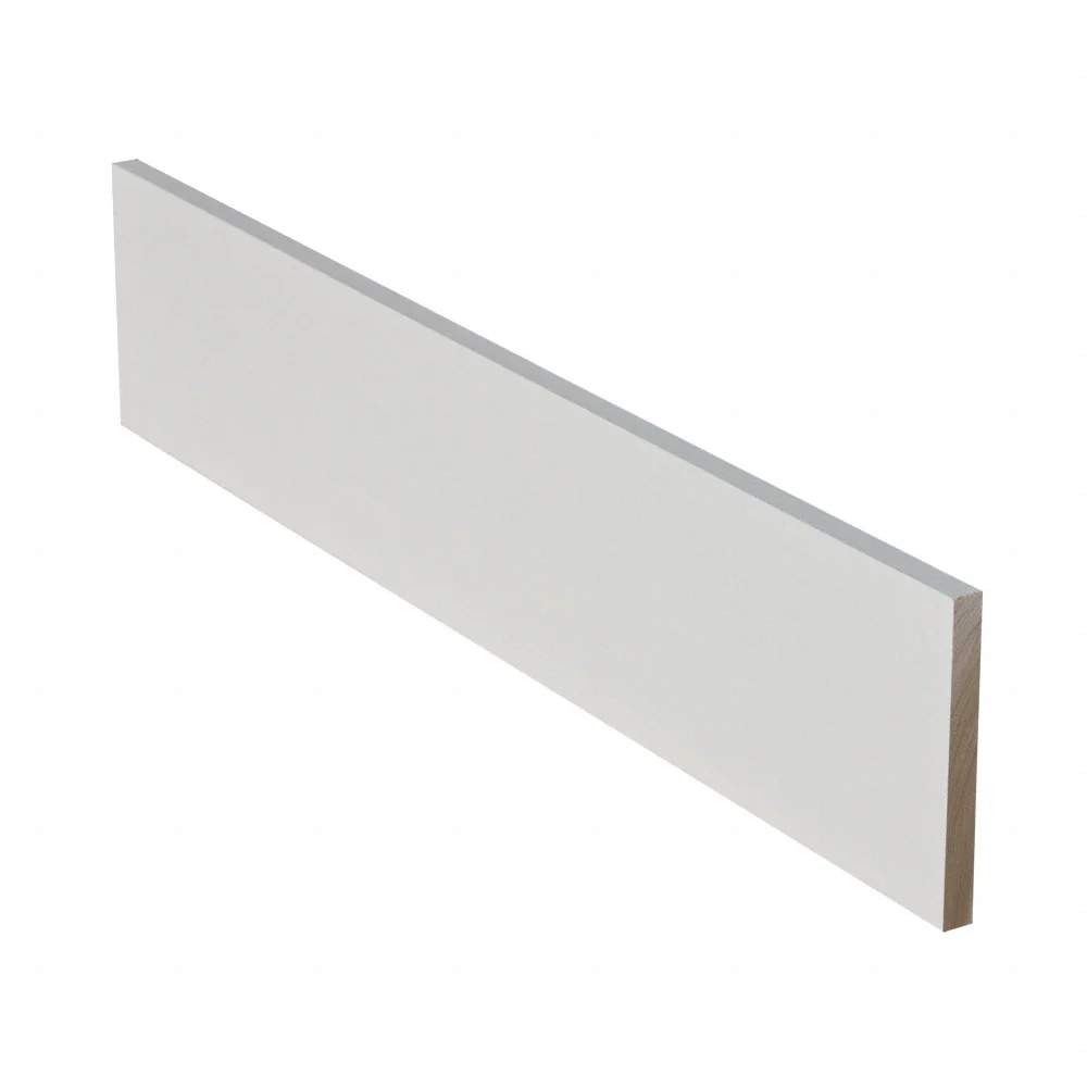 Prefinished Primed Poplar Solid Hardwood 3/4 in thick x 7.25 in wide x 36 in Length Riser
