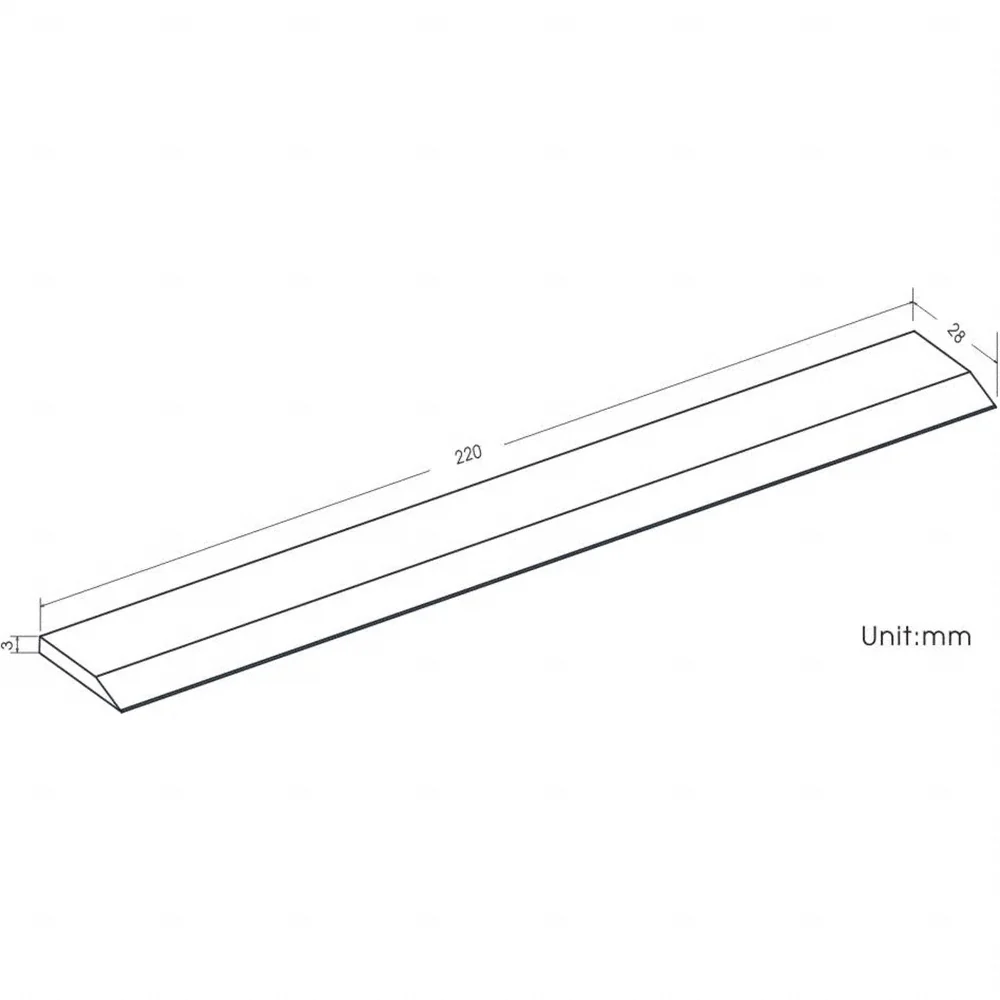 8.5 in. Replacement Blade for LX-080 Multi-Purpose Flooring Cutter - Image 3