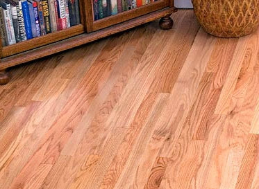 3/4 in. 1 Common Red Oak Unfinished Solid Hardwood Flooring 2.25 in. Wide - Image 2