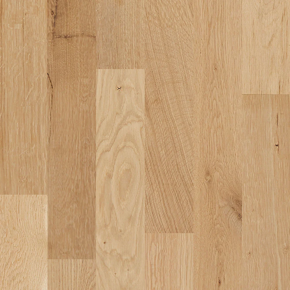 3/4 in. 2 Common White Oak Unfinished Solid Hardwood Flooring 4 in. Wide