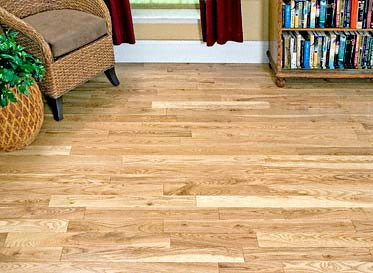 3/4 in. 2 Common White Oak Unfinished Solid Hardwood Flooring 4 in. Wide - Image 2