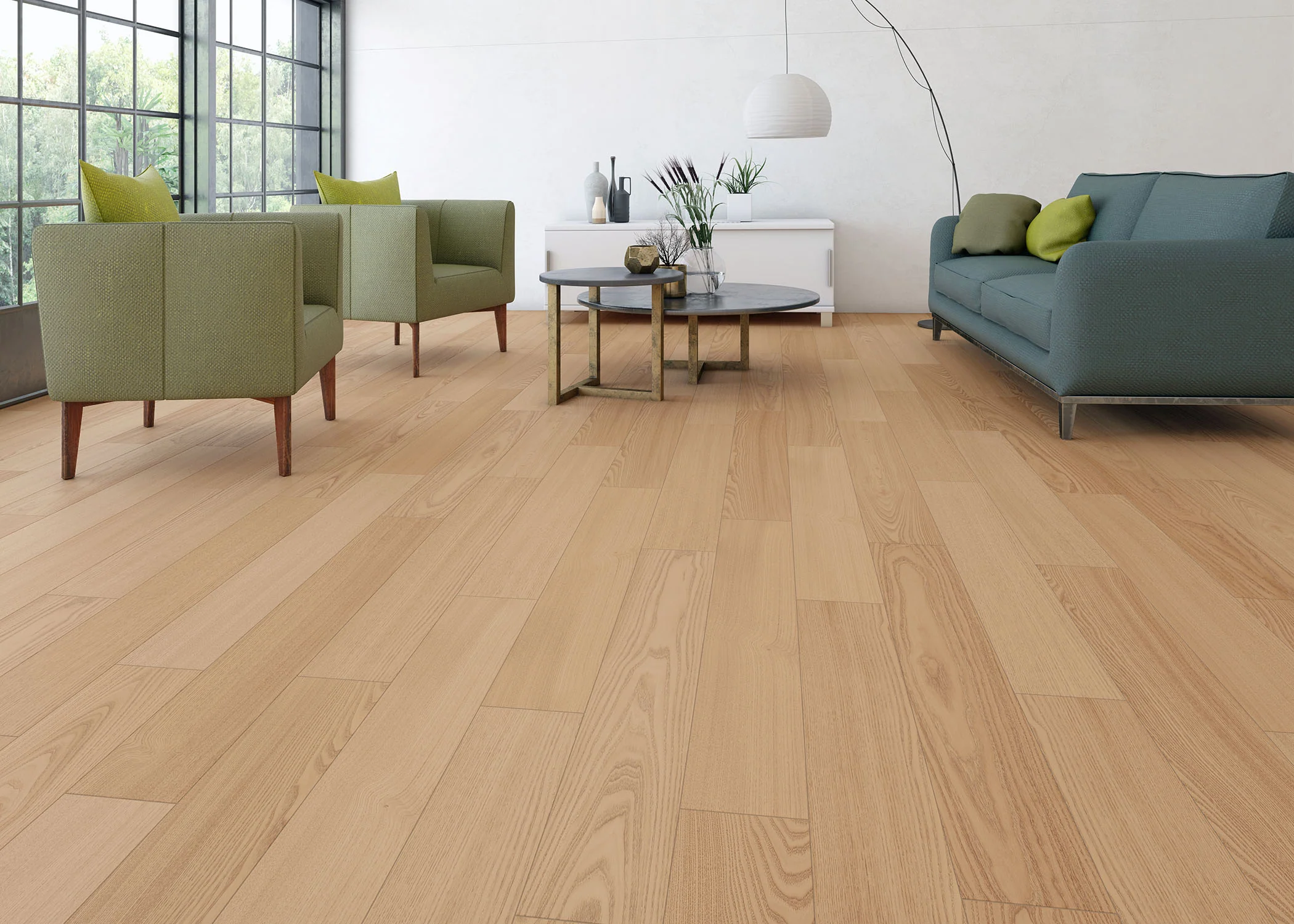 4.8mm w/pad Valencia Chestnut Waterproof Rigid Vinyl Plank Flooring 6.81 in. Wide x 51 in. Long - Image 2