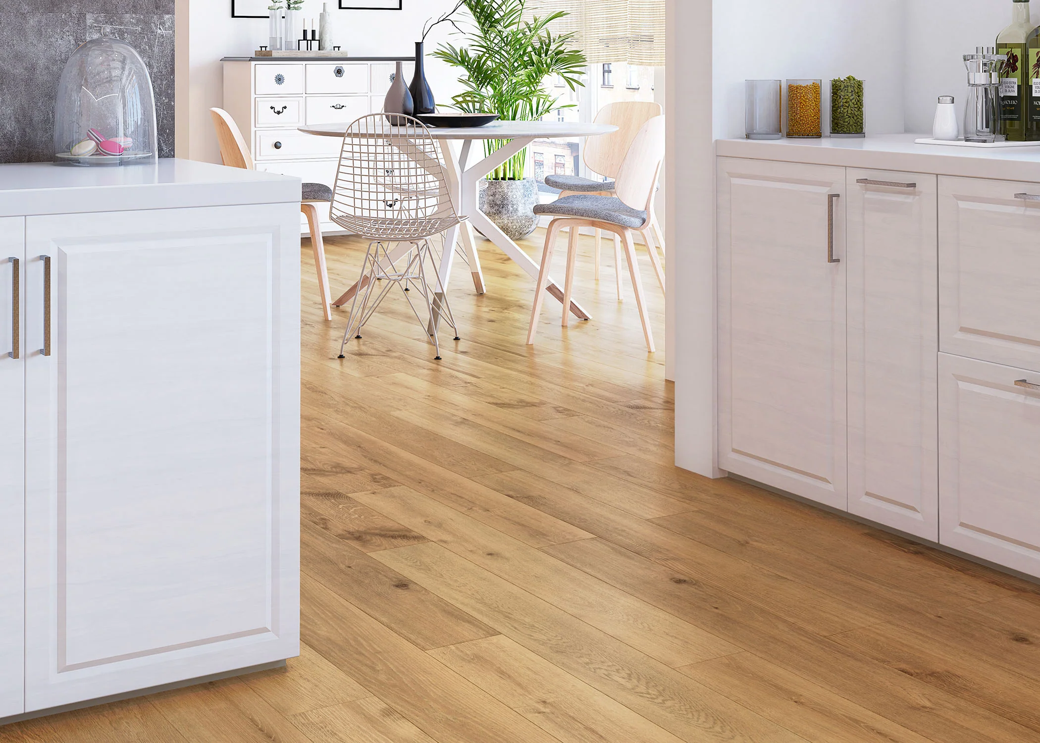 5mm w/pad Yorkshire Cottage Oak Waterproof Rigid Vinyl Plank Flooring 6.81 in. Wide x 51 in. Long - Image 3