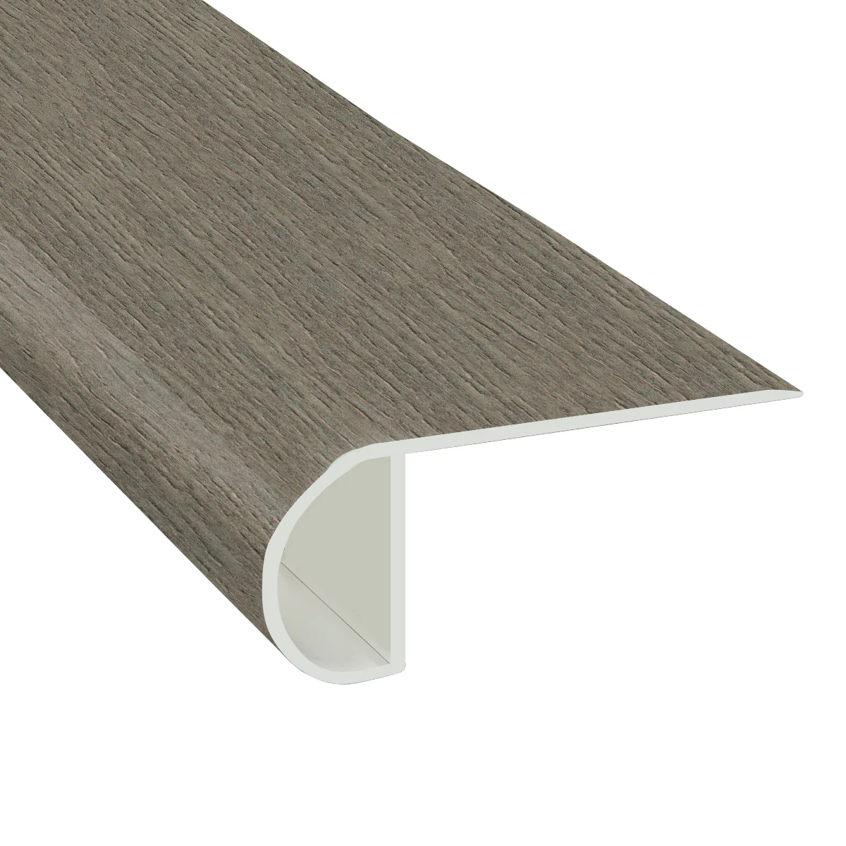Silk Spire Oak Waterproof Hybrid Resilient 1 in. T x 2.25 in. W x 7.5 ft. L Low Profile Stair Nose