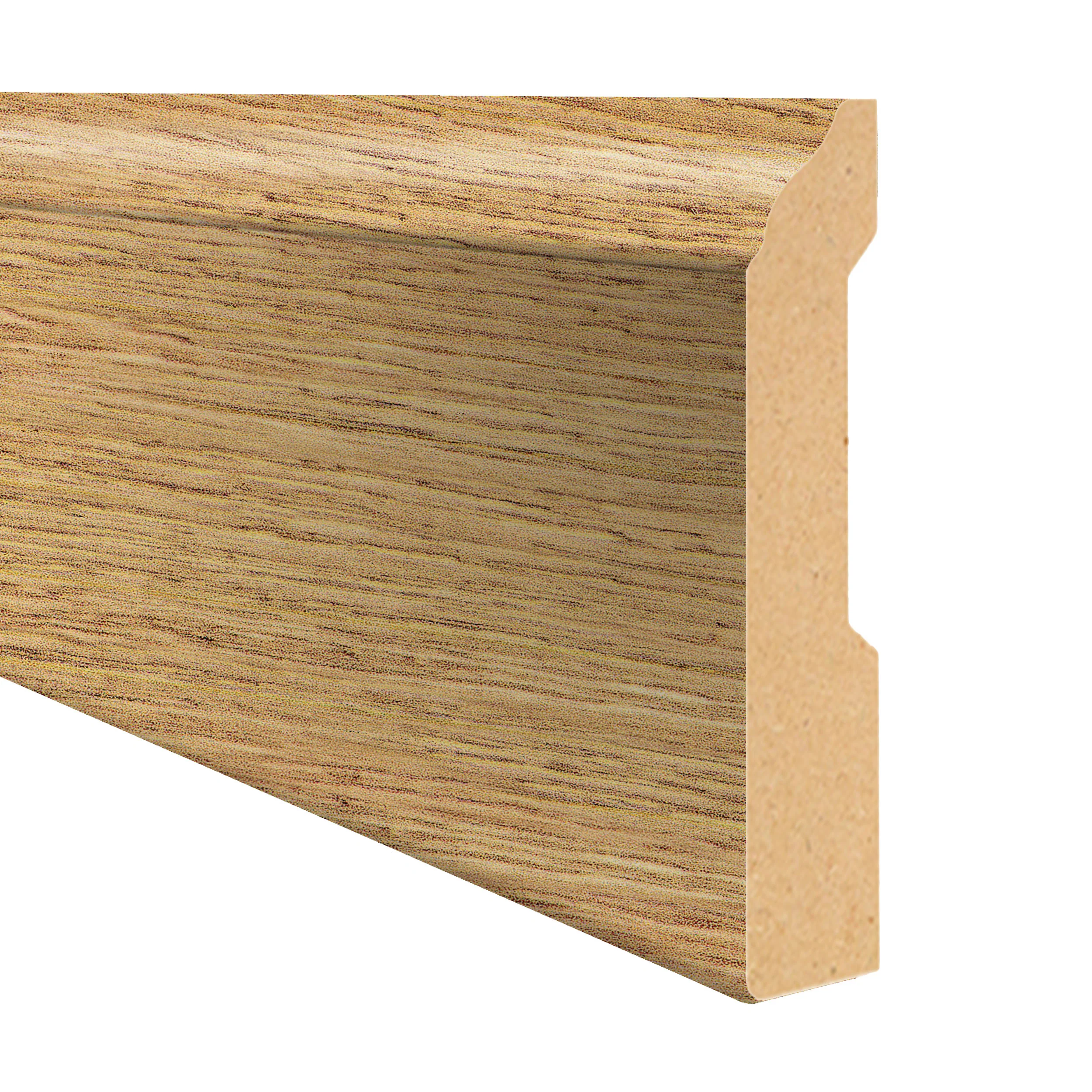 Stillwater Oak Laminate 3.25 in wide x 7.5 ft Length Baseboard