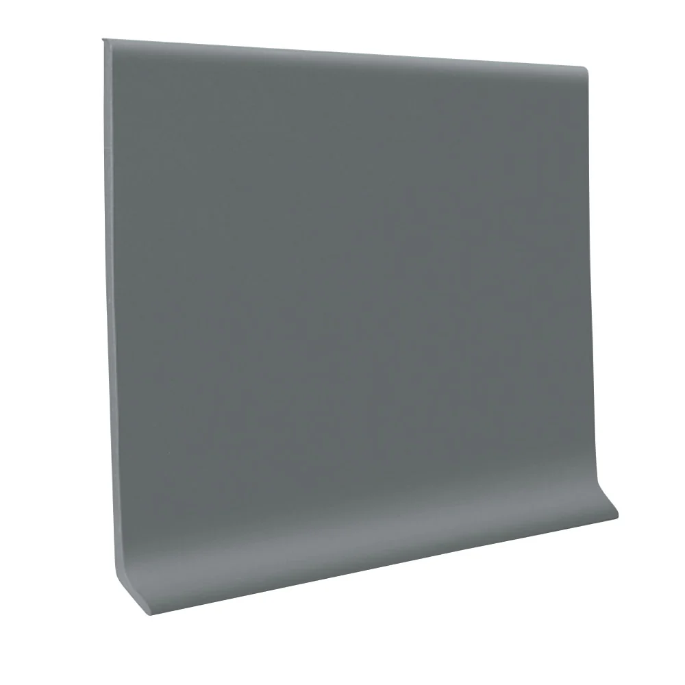 Thermo Plastic Rubber Dark Gray 1/8 in. Thick x 6 in. Tall x 120 ft. Length Roll